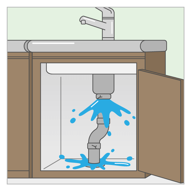 排水管の水漏れ