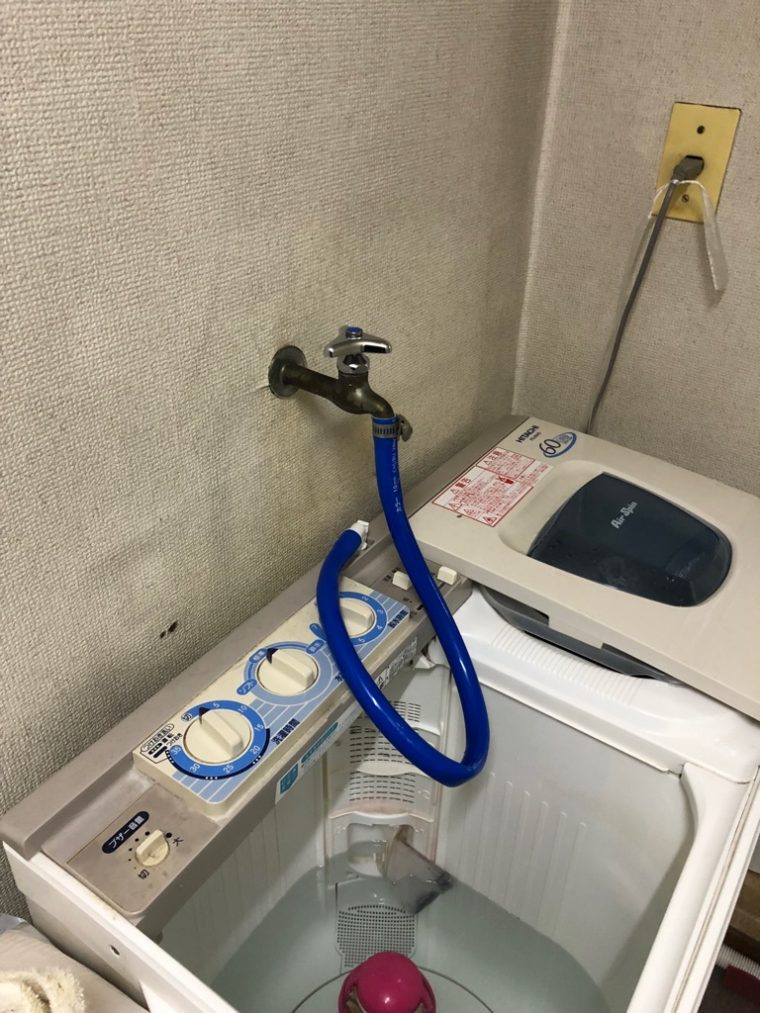 20190302_012 洗濯蛇口修理 東京都目黒区:施工実績