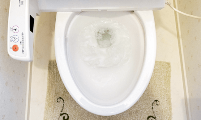 トイレの水が逆流する原因