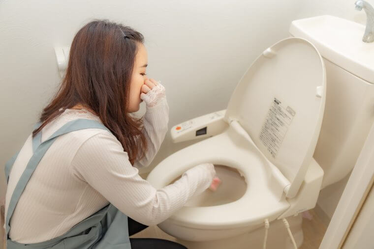 トイレから下水の臭いがする原因5つと対処法を徹底解説！悪臭は早めの対策が肝心:イメージ